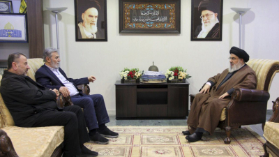Ръководителят на ливанското шиитско движение Хизбула се срещна с висшите
