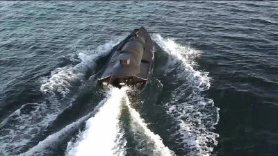 Два украински безпилотни катера бяха открити в Черно море и