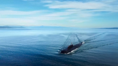 Новата руска атомна подводница Император Александър Трети извърши успешно изпитание