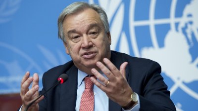 Генералният секретар на ООН Антониу Гутериш подчерта че защитата на