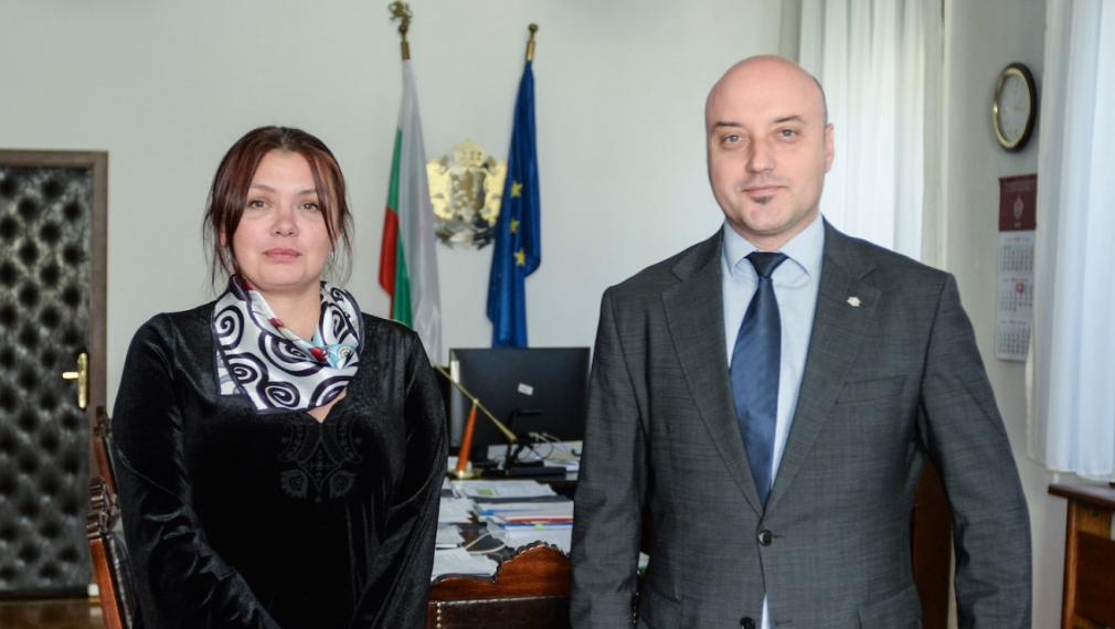 Българският прокурор в ЕППО в Люксембург Теодора Георгиева на среща