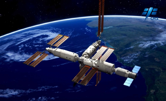 Китай тихо и някак незабелязано изгради цяла орбитална станция (видео)