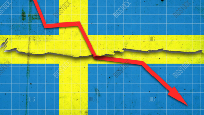 Икономиката на Швеция се сви за второ поредно тримесечие през