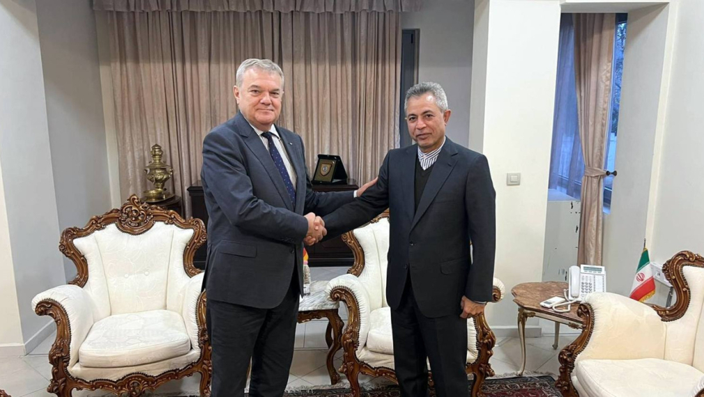 Румен Петков се срещна с посланика на Ислямска република Иран в София Н. Пр. Алиреза Ирваш