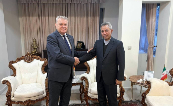 Румен Петков се срещна с посланика на Ислямска република Иран в София Н. Пр. Алиреза Ирваш