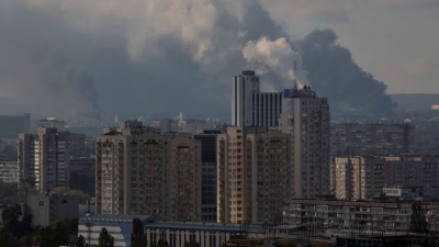 Следвайте Гласове в ТелеграмСерия експлозии са разтърсили Киев около 04 00 часа