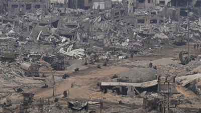 Израелски войници заемат позиции в ивицата Газа 21 декември 2023