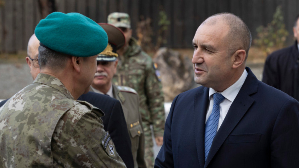Радев: България ще отделя все повече средства за отбрана заради влошаването на средата за сигурност