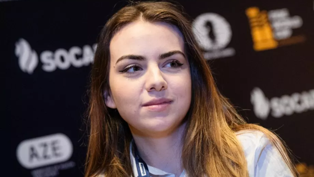 Нургюл Салимова стана четвърта в света на ускорен шах