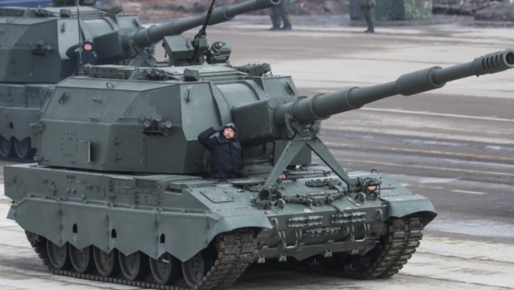 Руската армия получи новите самоходни оръдия "Коалиция-СВ"
