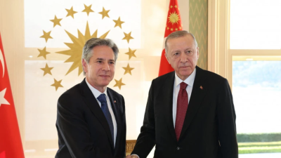 Следвайте Гласове в ТелеграмАмериканският държавен секретар Антъни Блинкен бе приет от турския