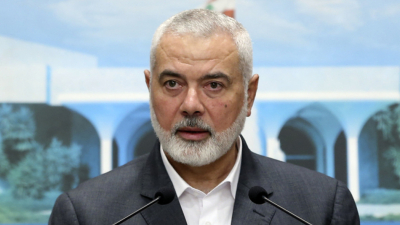 Лидерът на Хамас Исмаил Хания призова днес мюсюлманските страни да