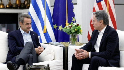 Държавният секретар на САЩ Антъни Блинкен поиска от гръцкия премиер