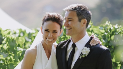 Бившата министър председателка на Нова Зеландия Джасинда Ардърн се омъжи днес