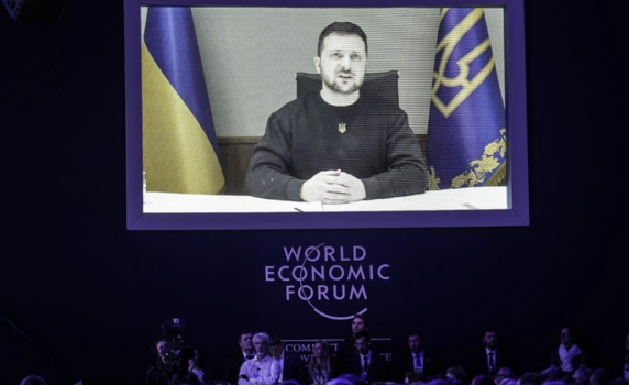 Форумът в Давос ще обсъди формулата за мир на Зеленски