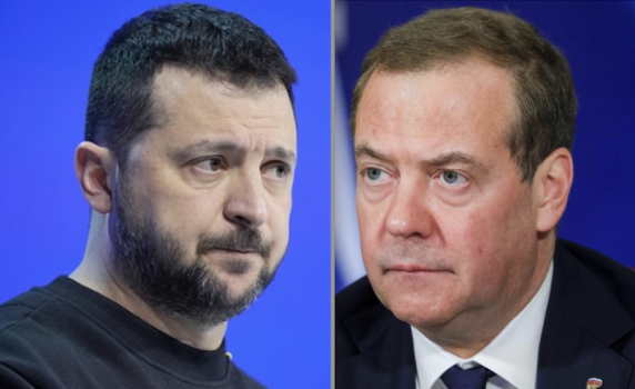 Зеленски обяви територии в 6 руски региона за "исторически населени с украинци". Медведев: Главният украински наркоман е издухал двойна доза