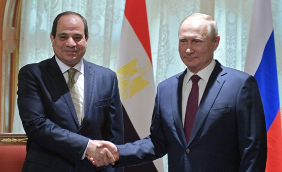 Путин и ал-Сиси дадоха начало на строителството на четвърти блок на АЕЦ "Ел Дабаа" в Египет