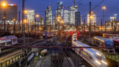 Машинистите от железопътния транспорт в Германия започнаха снощи по призив