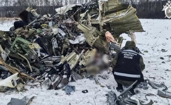 Украинските пленници, загинали при катастрофата на Ил-76, имали татуировки на "Азов"