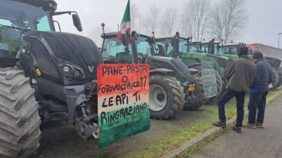 Фермерите в Италия отново излязоха на улицата в някои части
