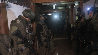 Израелската армия призна че наводнява тунелите използвани от палестинското ислямистко