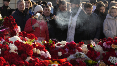 Литургия в памет на жертвите на атентата в Крокус сити