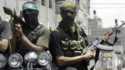 Биойци на Хамас в Газа Снимка APПалестинското ислямистко движение Хамас
