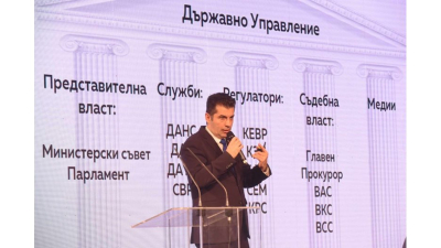 Пред общото събрание на Продължаваме промяната Кирил Петков разказа за