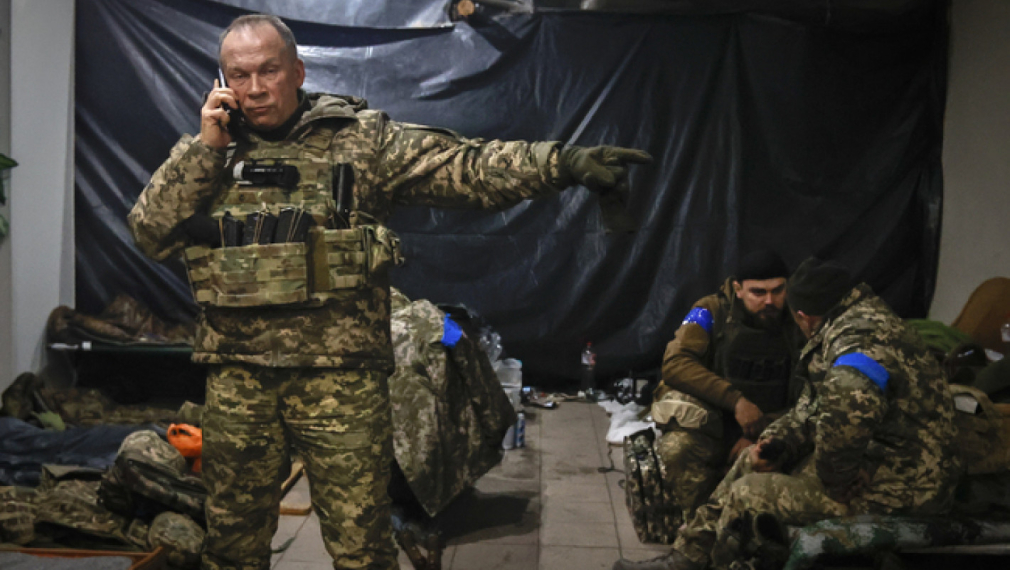 Ген. Сирски: Русия си е поставила за цел да превземе Часов Яр до 9 май