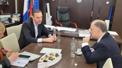 Министър Найден Тодоров обсъди с кмета на Бургас Димитър Николов водещите проекти за града в направление „Култура”