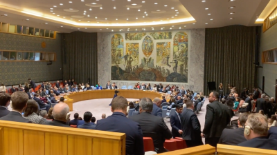 Половината присъстващи на Съвета за сигурност напуснаха преди речта на израелския посланик