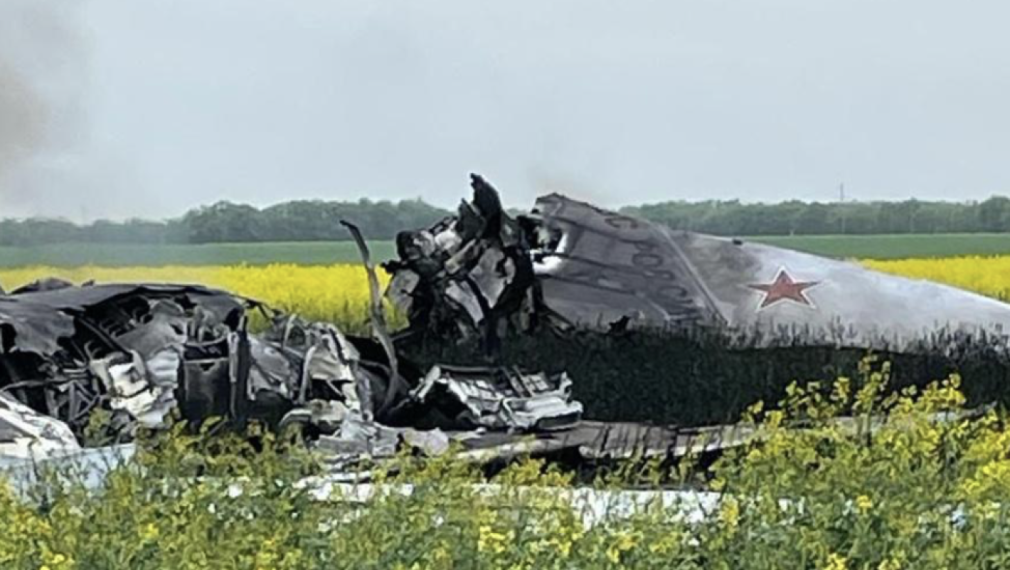 Стратегически бомбардировач Ту-22М3 се е разбил  в южната част на