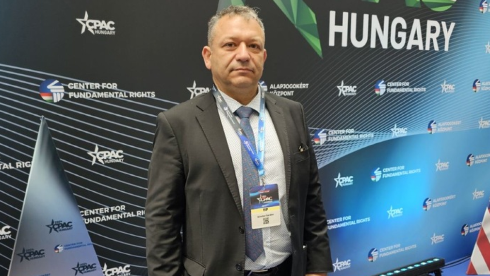 Снимка: Международният секретар на ИТН Димитър Гърдев представлява партията на най-големия консервативен форум в света
