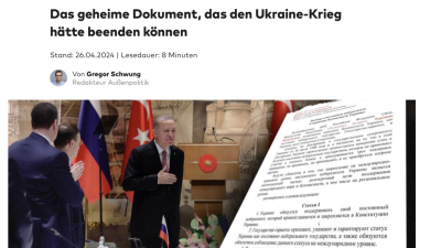 WELT: Тайният документ, който можеше да сложи край на войната в Украйна