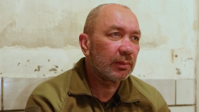 Плененият военнослужещ от Въоръжените сили на Украйна ВСУ Александър Ведерников