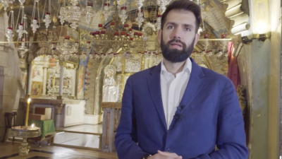 Пламен Мирянов с видео от Божи гроб: Христос воскресе!