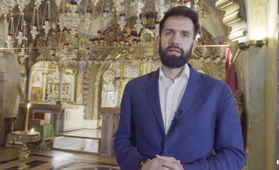 Пламен Мирянов с видео от Божи гроб: Христос воскресе!