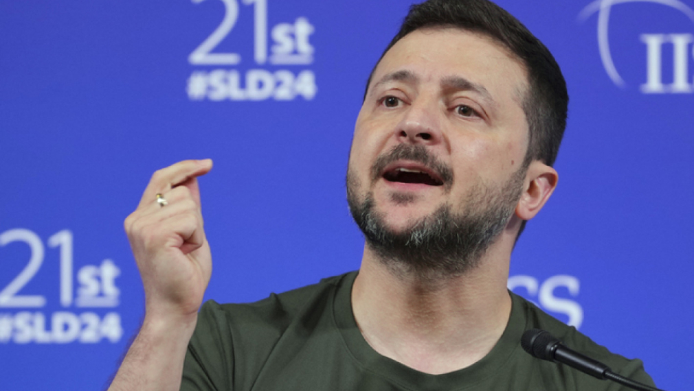 Зеленски се появи изненадващо на конференция по сигурността в Азия, разочарован е от Китай