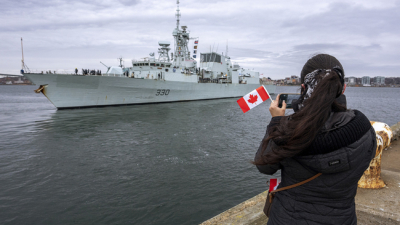 Канадският военен кораб Халифакс Снимка АП архивКанадският военен кораб Маргарет