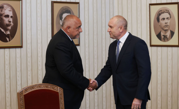 Борисов при президента: Излиза, че на практика няма как да се състави правителство