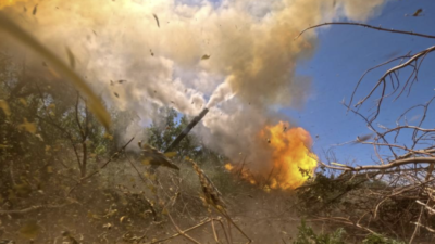 Тулските десантчици артилеристи унищожиха натовска техника край Соледар в ДНР