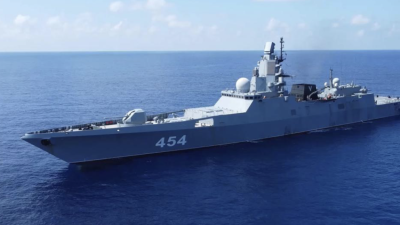 Многоцелевата фрегата Адмирал Горшков пристигна в пристанище Оран Алжир  съобщиха