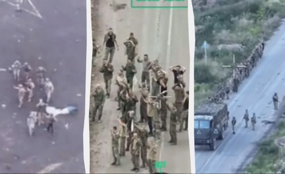 Руски военни се предадоха на ВСУ в Курска област