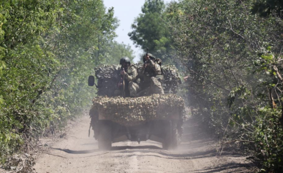 Руската армия настъпва към Торецк