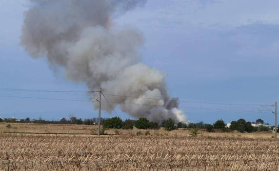 Военен самолет падна край Граф Игнатиево, има загинали