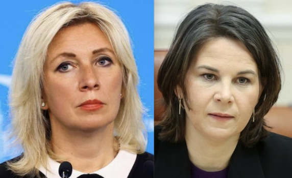 Захарова нарече Аналена Бербок „яростна ксенофобка”