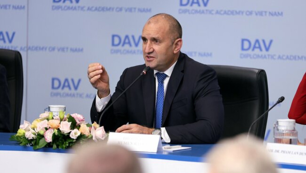 Радев: Мъдрата дипломация може да предотврати войната, да възстанови мира и да доведе до стабилност