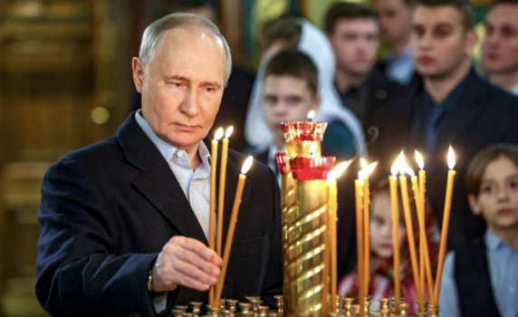 Путин поздрави руснаците за Рождество Христово. Патриарх Кирил: Западът се опитва да задуши Русия