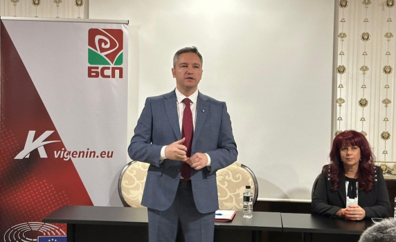 Кристиан Вигенин в Пазарджик: Ще насърча местните структури да провеждат свои инициативи и леви политики