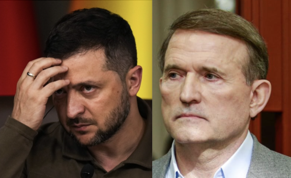 Медведчук: Зеленски е параван на схемите на западните партии на войната